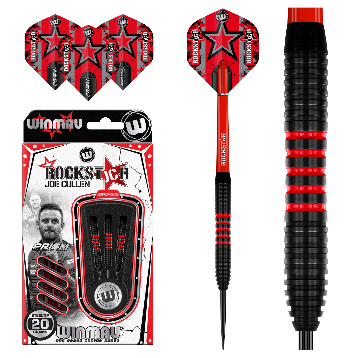 Winmau Joe Cullen Brass Steeldarts