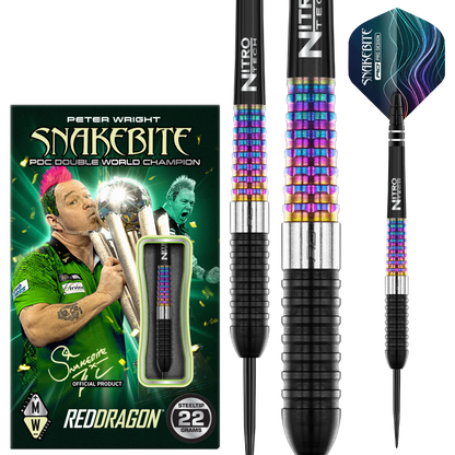 RedDragon Peter Wright Corra 90% Tungsten Steeldarts