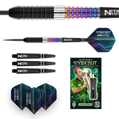 RedDragon Peter Wright Corra 90% Tungsten Steeldarts