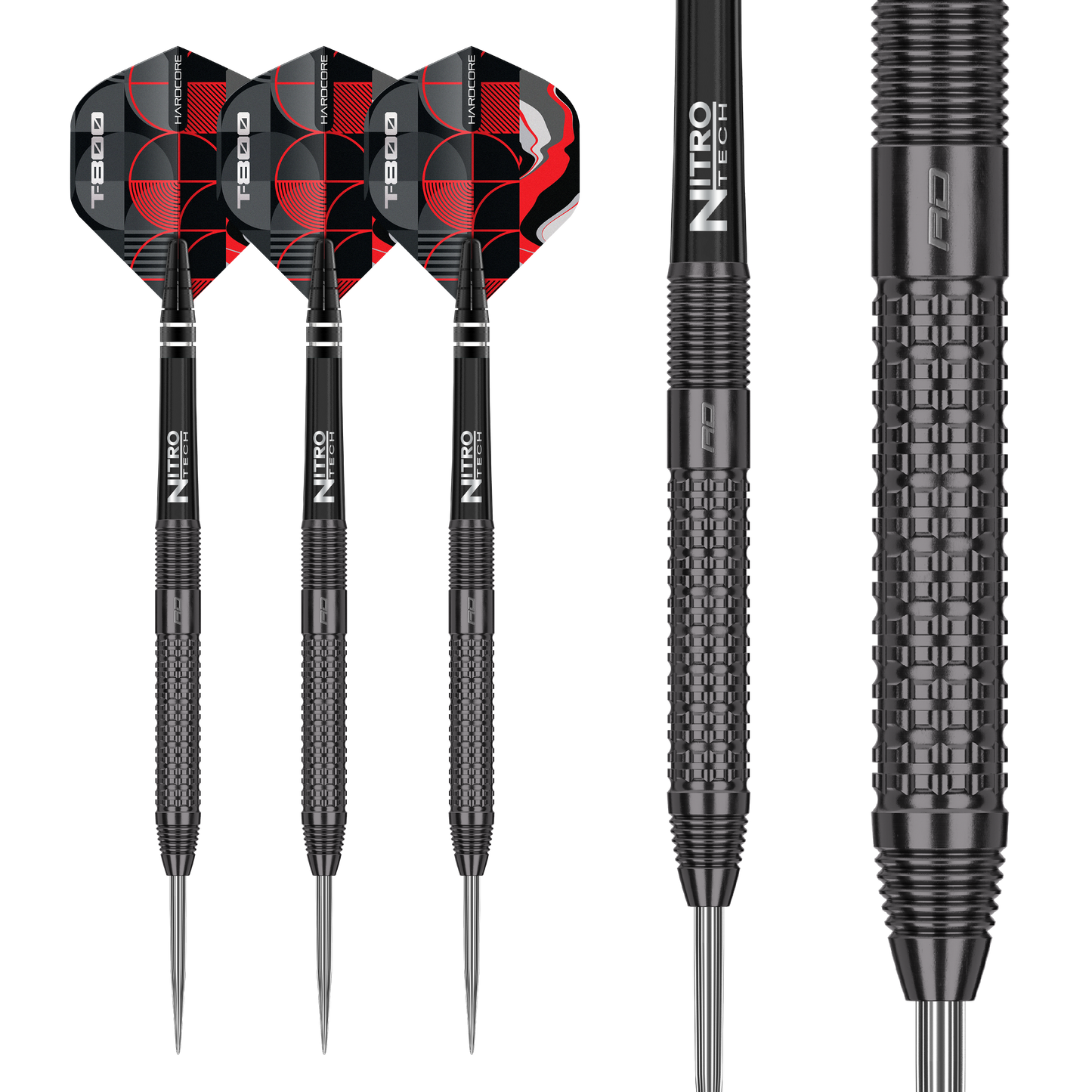 RedDragon Razor Edge zwarte 85% wolfraam stalen darts