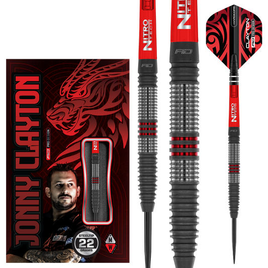 RedDragon Jonny Clayton Hiraeth 90% Tungsten Steeldarts