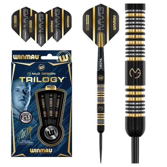 Winmau Michael van Gerwen Trilogy 90% Tungsten Steeldarts