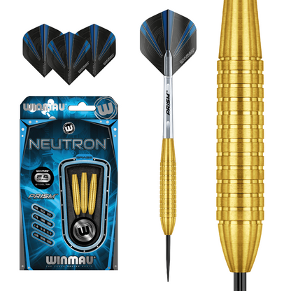 Winmau Neutron Messing Steeldarts (24g)