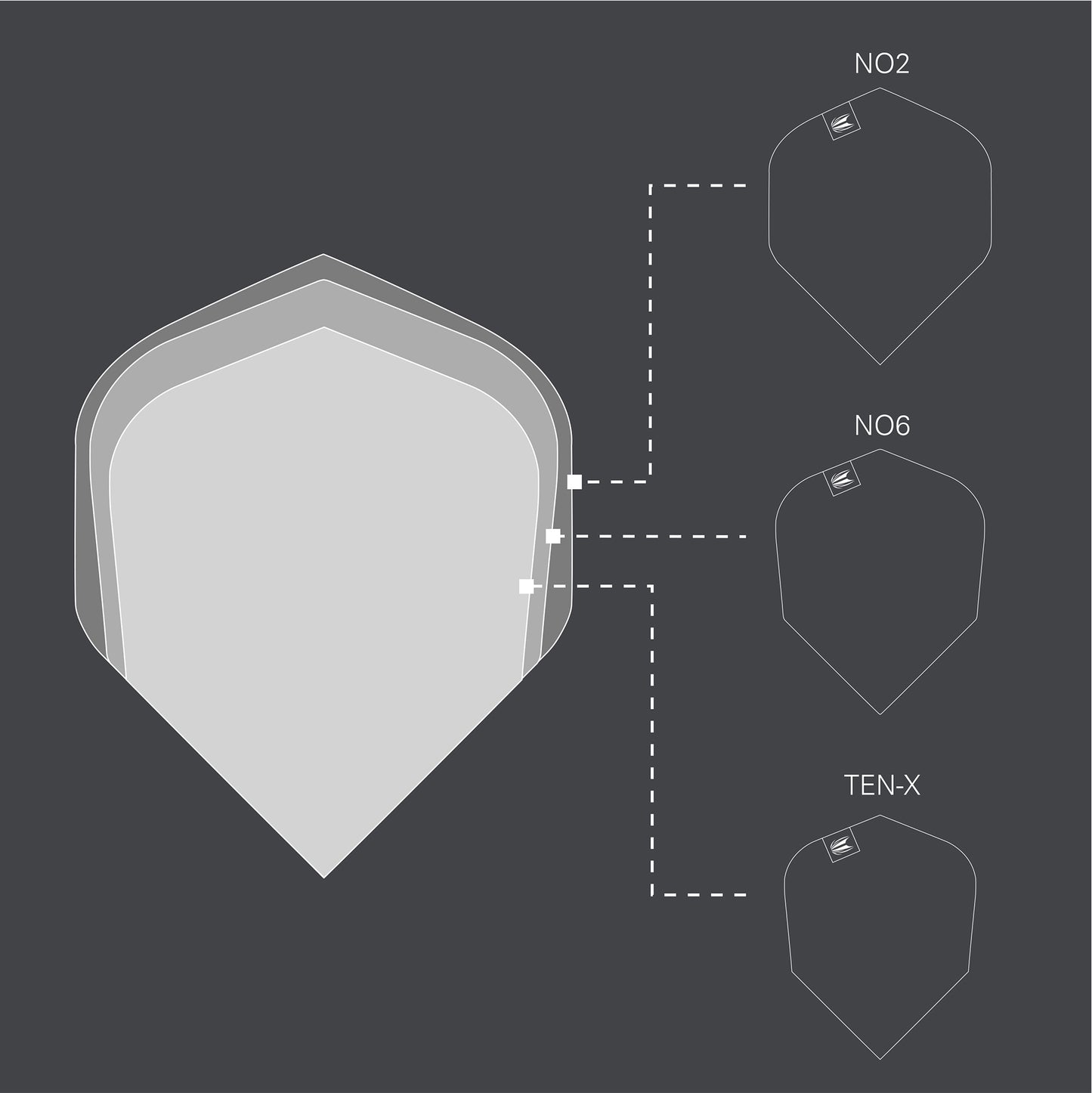 Target Flights Redux Pro. Ultra NO6 - 3 Sets