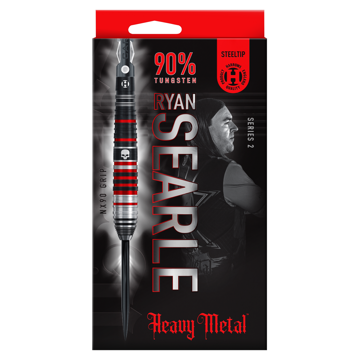 Harrows Ryan Searle Series 2 90% wolfraamstaal darts