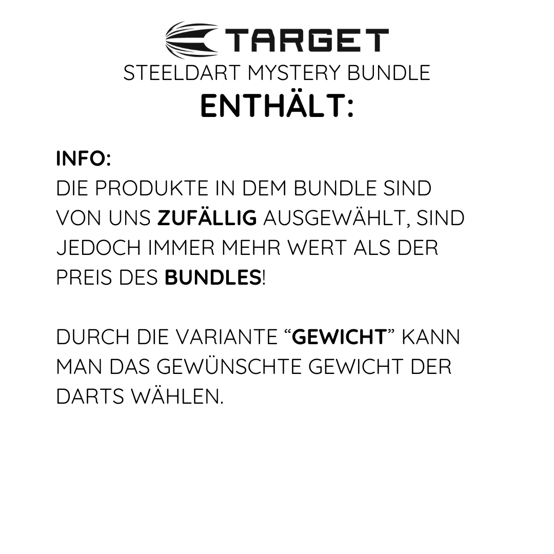 Target Steeldart Mystery Bundle