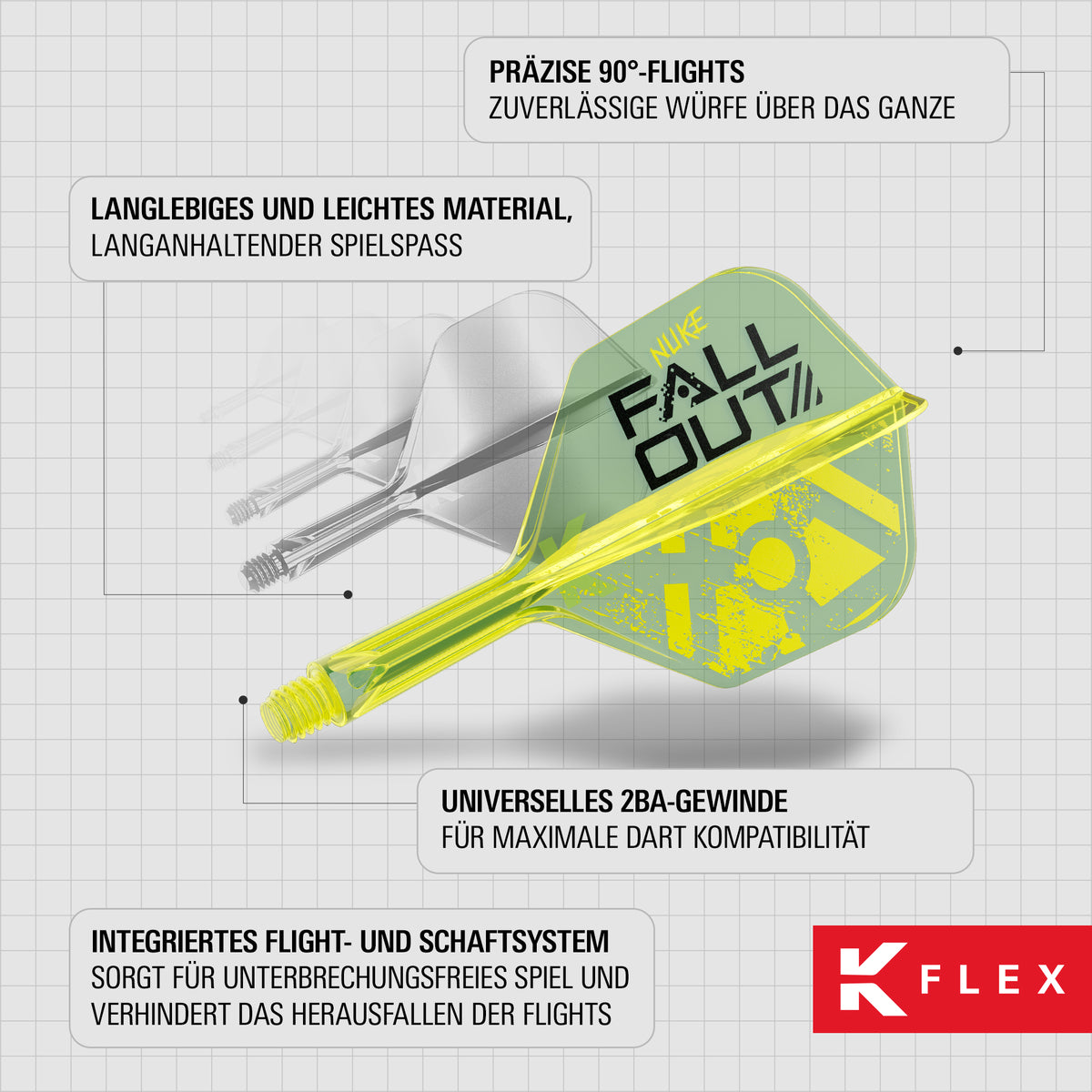 Target K-Flex Flight / Shaft System NO6 - Luke Littler Fallout