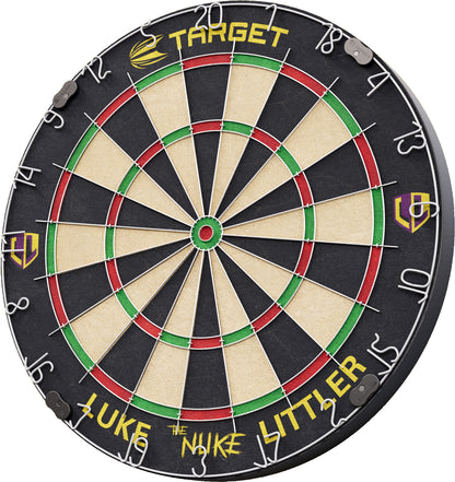 Target Luke Littler Steeldartboard Set