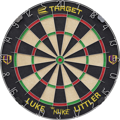 Target Luke Littler Steeldartboard Set