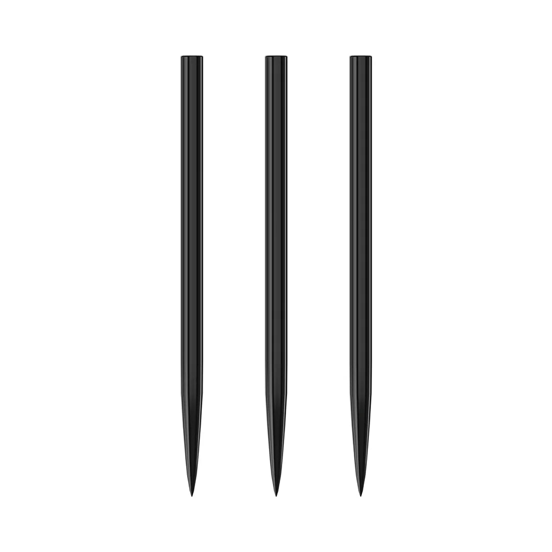 Harrows Spare Dart Points - Schwarz - 44 mm