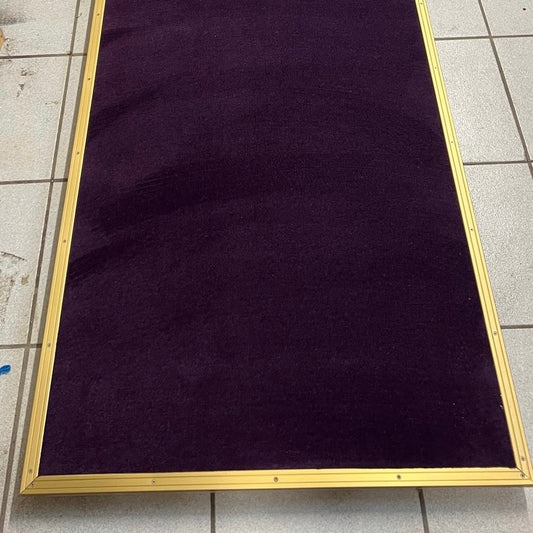 B-Ware Individuelles Dart Oche (Lila / Gold - ohne LED)