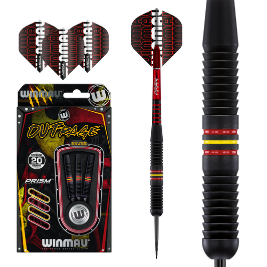 Winmau Outrage Brass Steeldarts