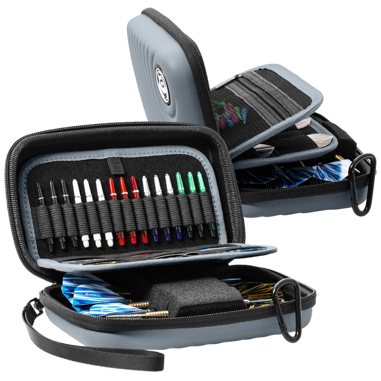 Bull's Orbis XL Dartcase - Grau
