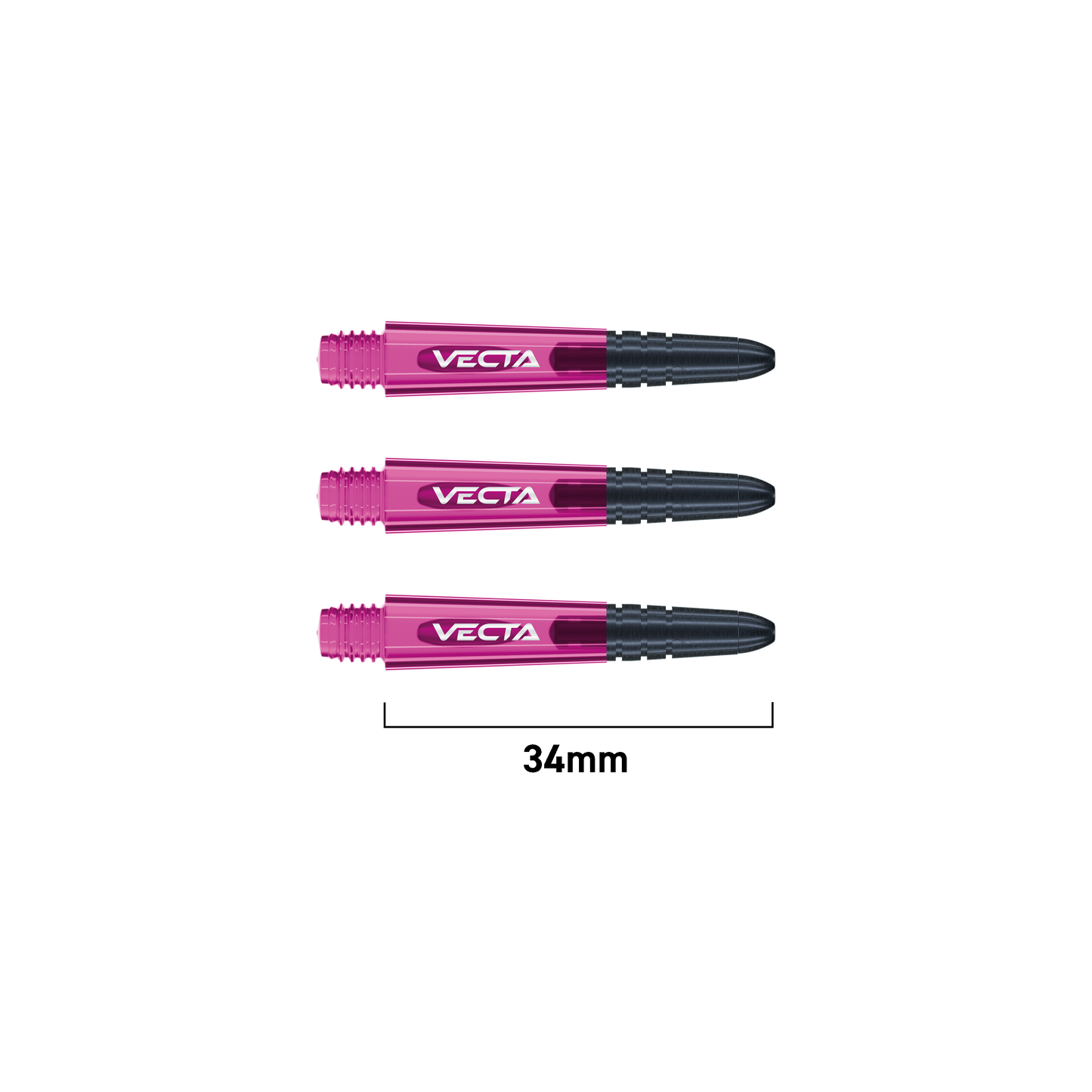 Winmau Vecta Shafts - Pink