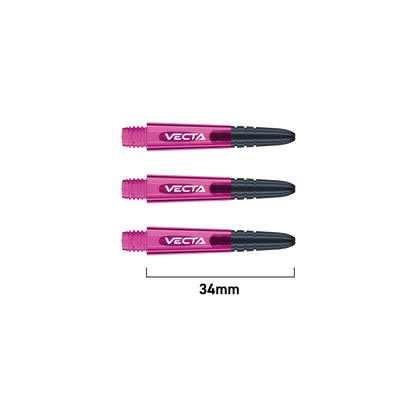 Winmau Vecta Shafts - Pink