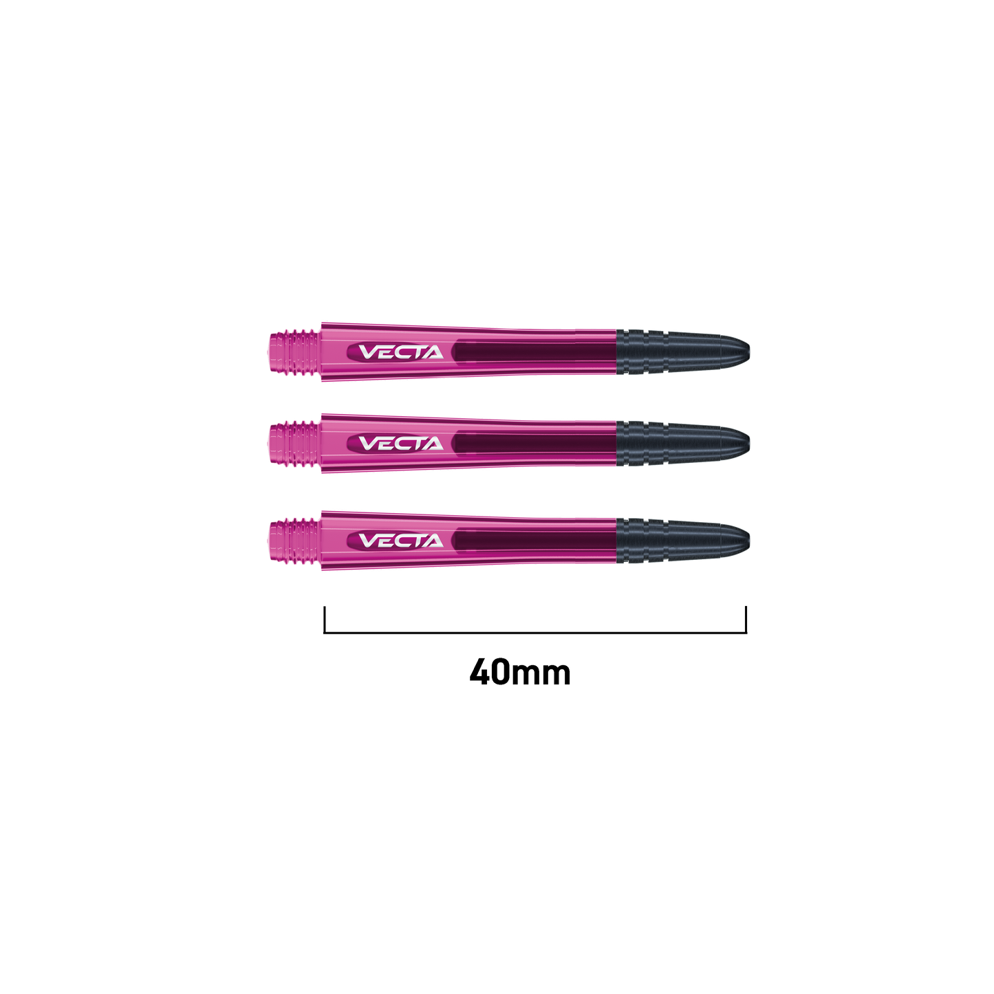 Winmau Vecta Shafts - Pink