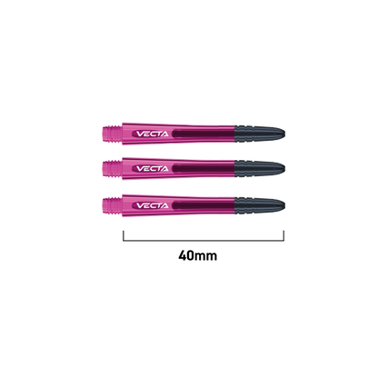 Winmau Vecta Shafts - Pink