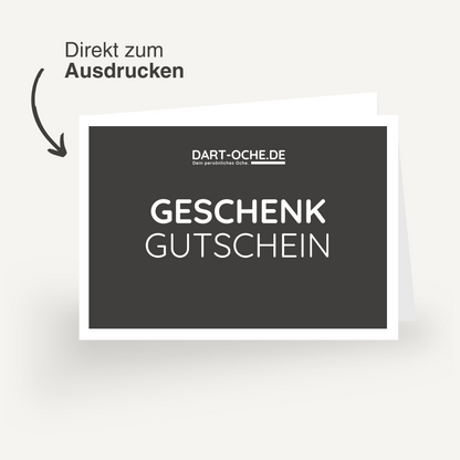 Dart-Oche.de Gutschein per E-Mail