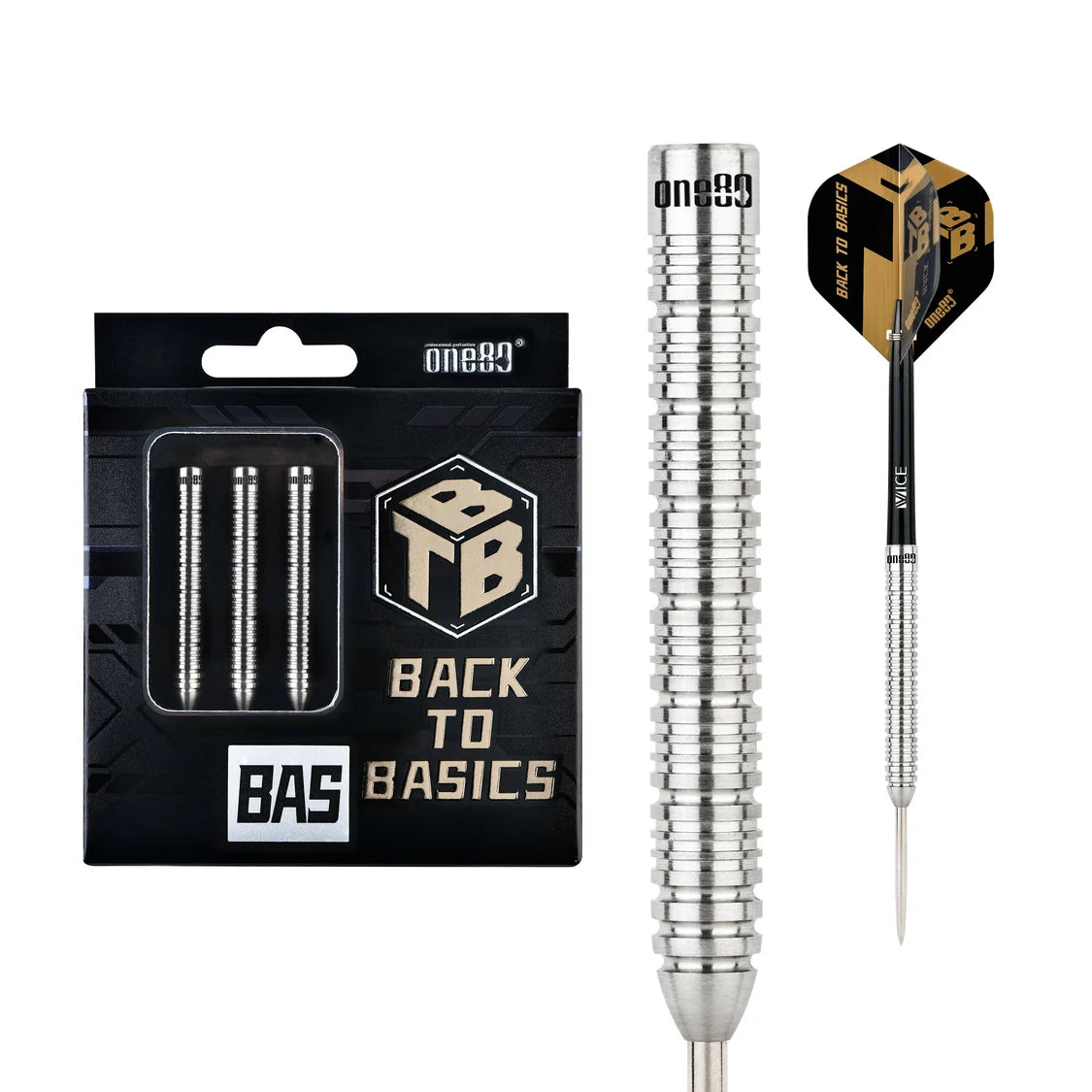 One80 Back To Basic BAS 90% Tungsten Steeldarts