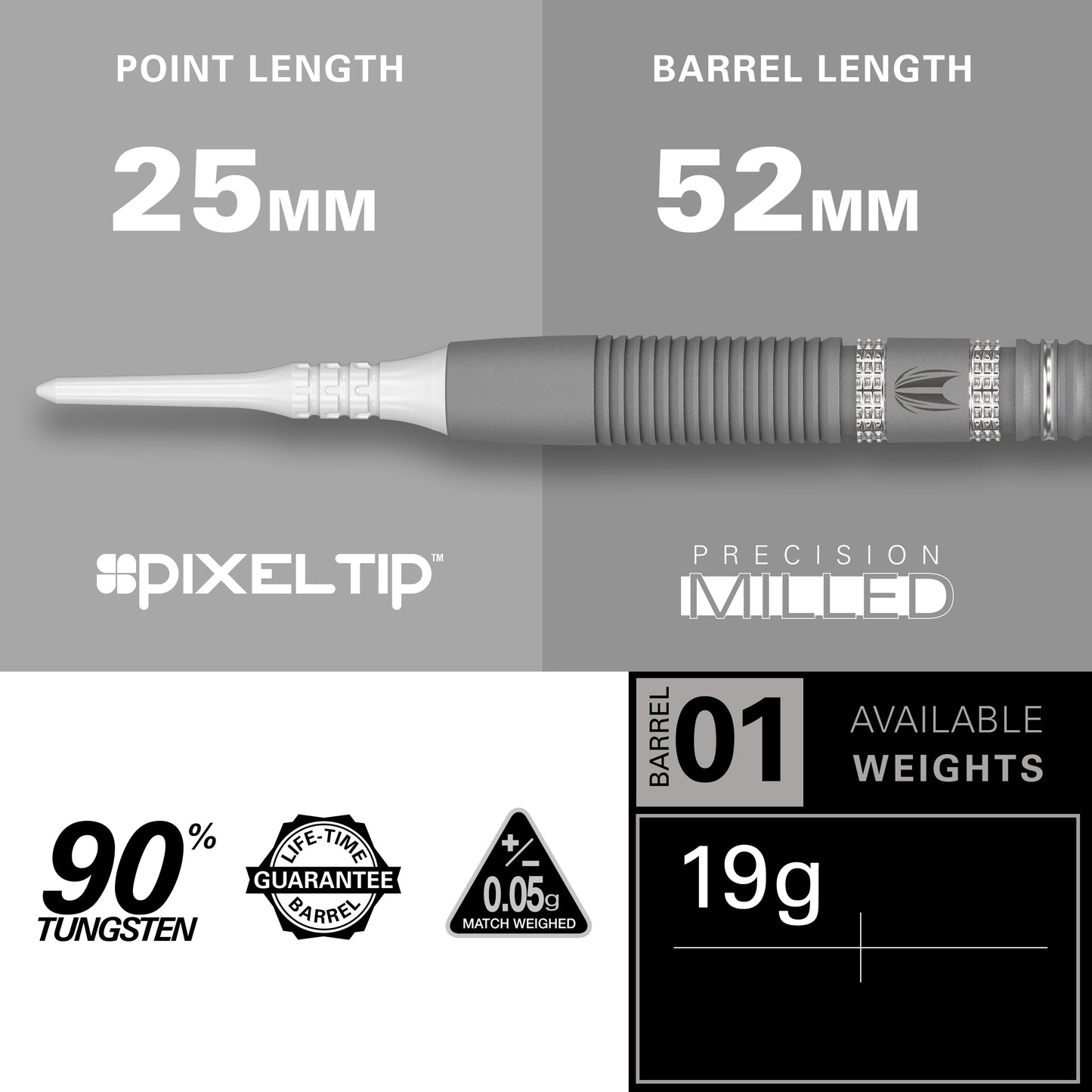 Target Gabriel Clemens G2 90% Tungsten Softdarts