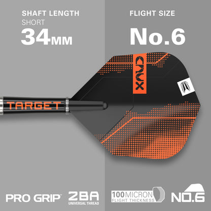 Target Crux 11 90% Tungsten Softdarts