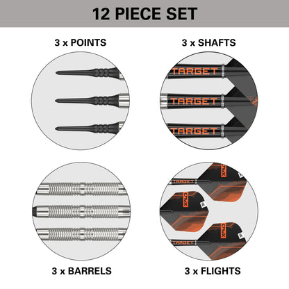 Target Crux 11 90% Tungsten Softdarts