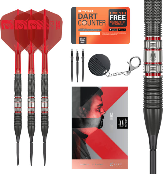 Target Gabriel Clemens 95K 95% Tungsten Swiss Point Steeldarts