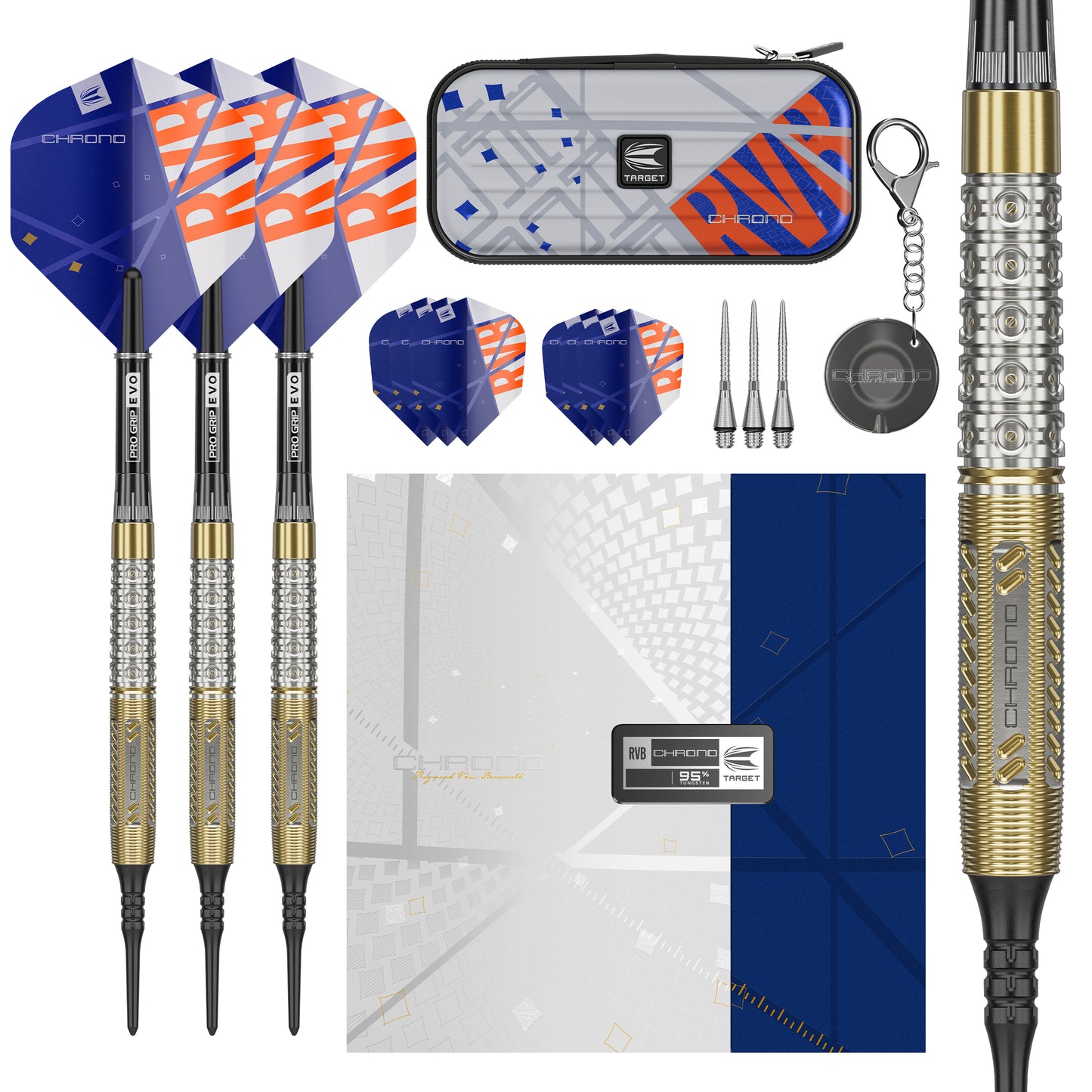 Target Raymond van Barneveld Chrono 95% Tungsten Softdarts