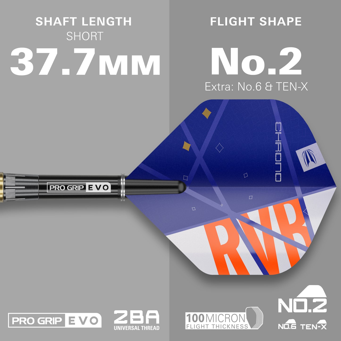 Target Raymond van Barneveld Chrono 95% Tungsten Softdarts