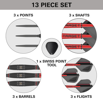 Target Scope 03 90% Tungsten Swiss Point Steeldarts