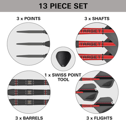 Target Scope 02 90% Tungsten Swiss Point Steeldarts