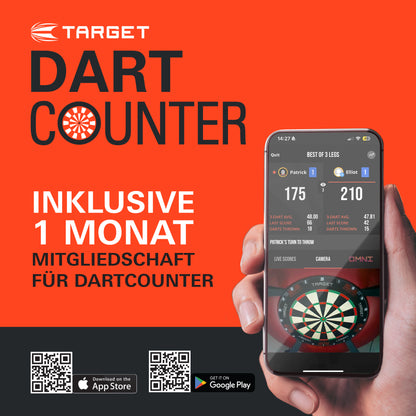 Target Chris Dobey 95K 95% Tungsten Swiss Point Steeldarts