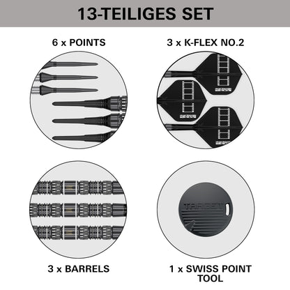 B-Ware Target Chris Dobey 95K 95% Tungsten Softdarts