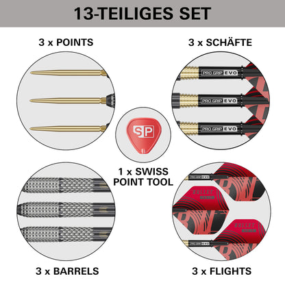 Target Stephen Bunting G5 Void 95% Tungsten Swiss Point Steeldarts