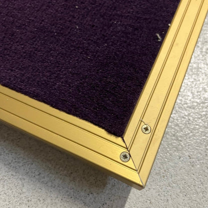 B-Ware Individuelles Dart Oche (Lila / Gold - ohne LED)