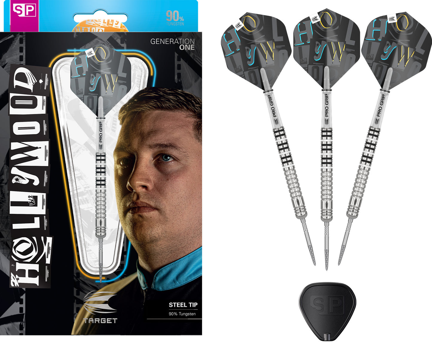 Target Chris Dobey 90% Tungsten Swiss Point Steel-darts