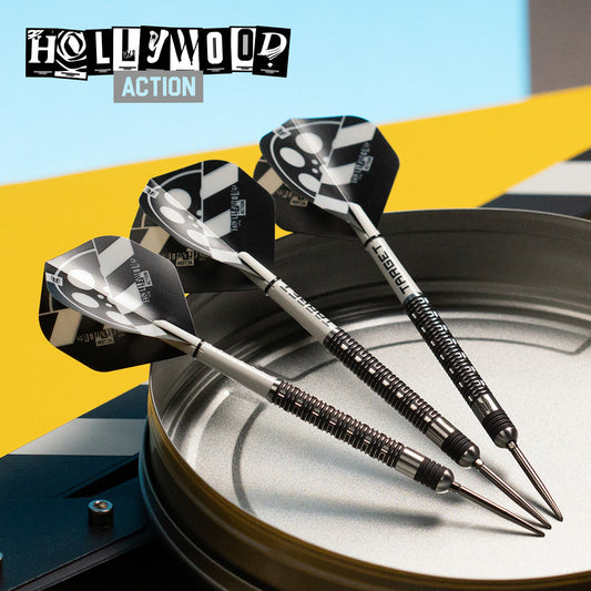 Doel Chris Dobey Hollywood-actie 90% Tungsten Swiss Point Steeldarts