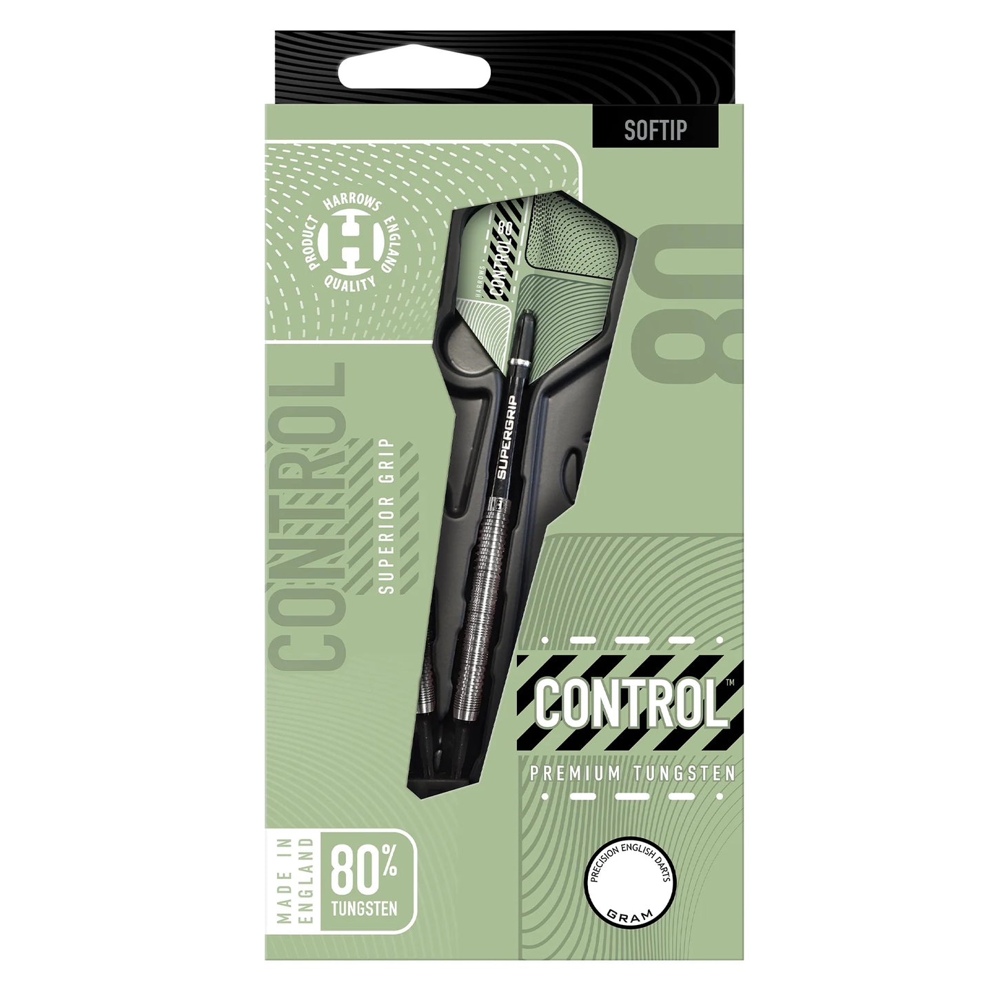 Harrows Control Parallel 80% Tungsten Softdarts