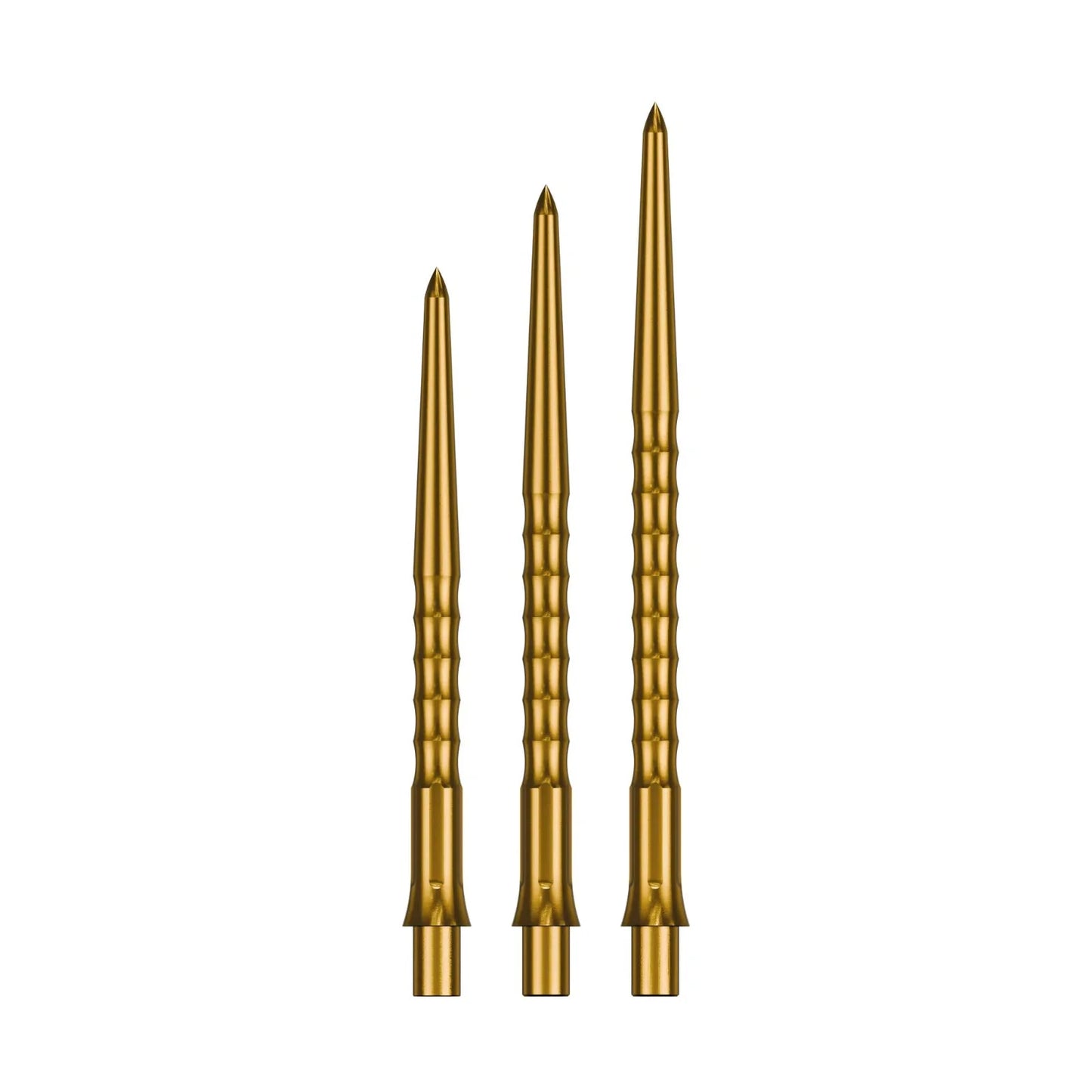 Precise180 Steeldartspitzen - Gold - Ripple