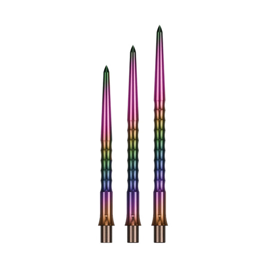 Precise180 Steeldartspitzen - Rainbow - Ripple
