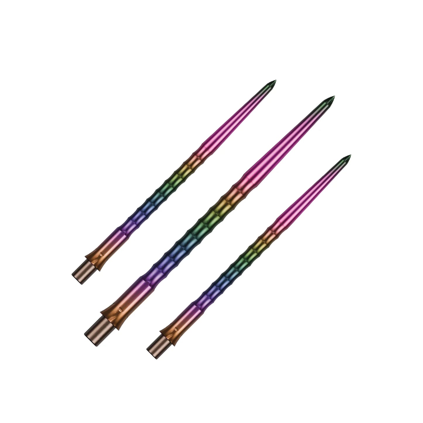 Precise180 Steeldartspitzen - Rainbow - Ripple