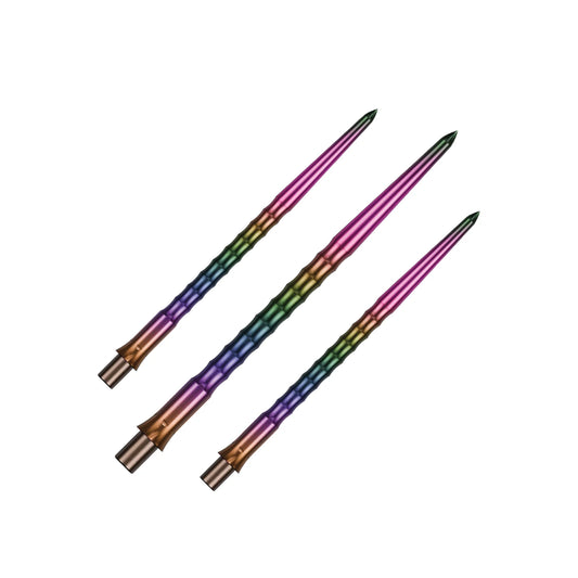 Precise180 Steeldartspitzen - Rainbow - Ripple