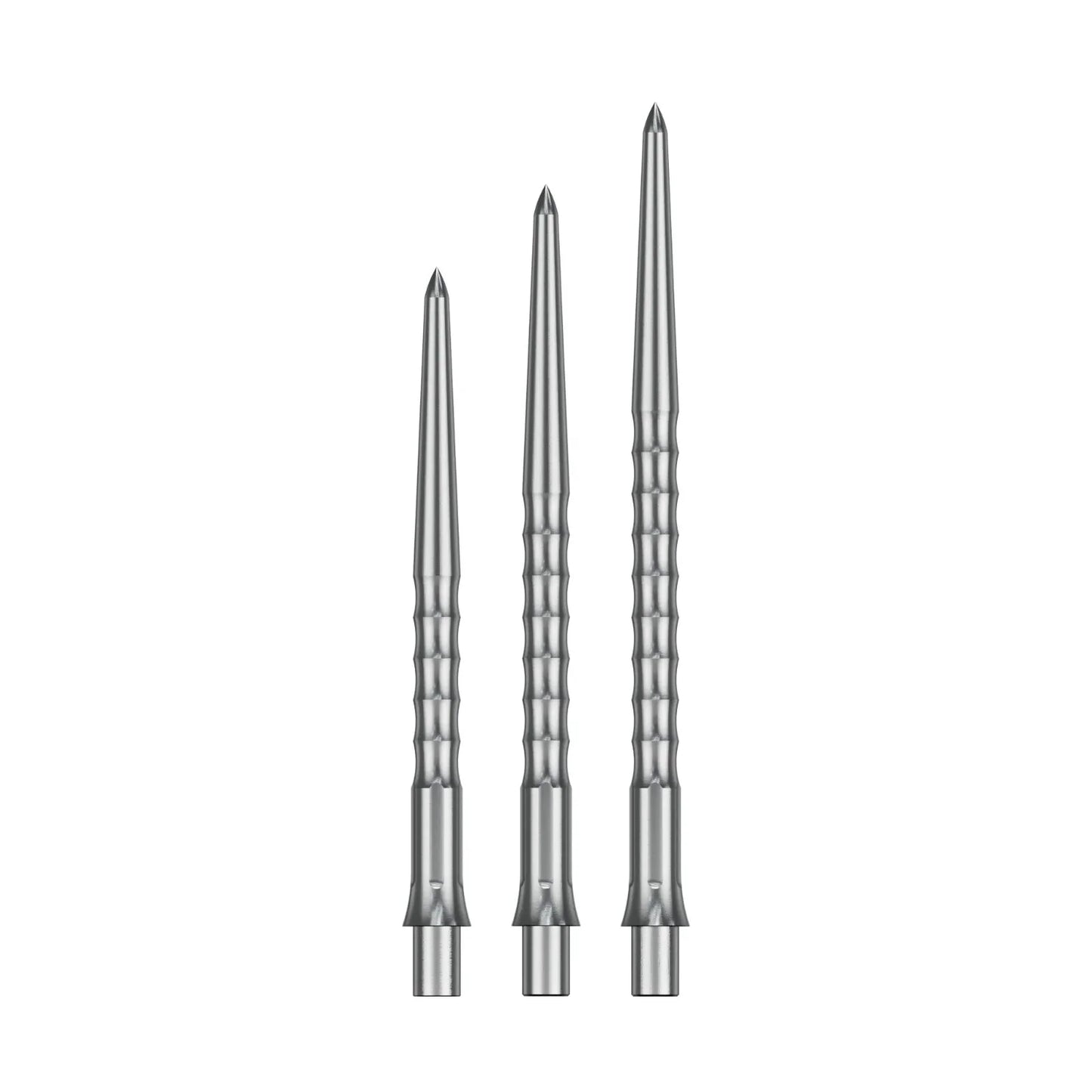 Precise180 Steeldartspitzen - Silber - Ripple