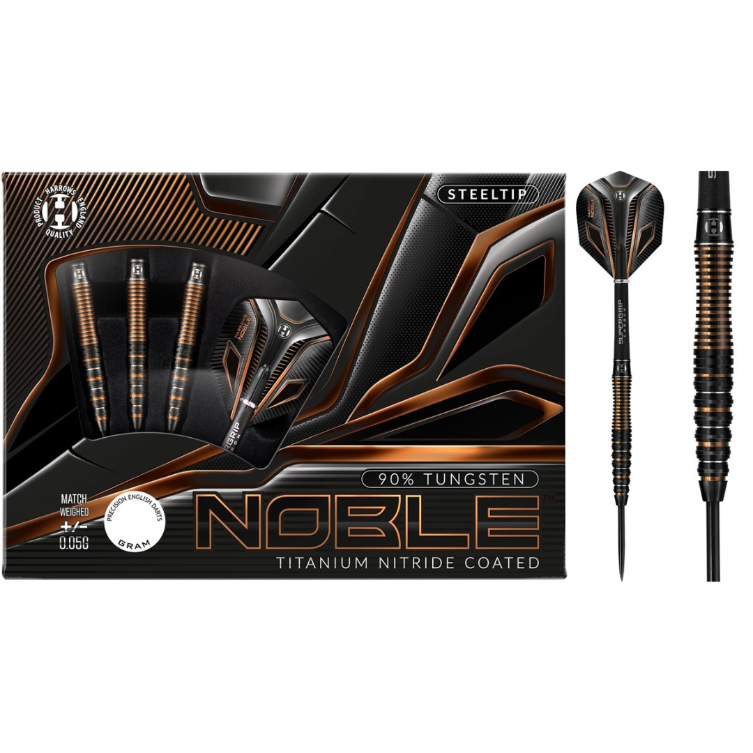 Harrows Noble 90% Tungsten Steeldarts