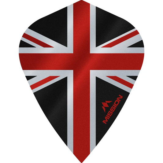 Mission Alliance Union Jack Flights - Kite - Rot
