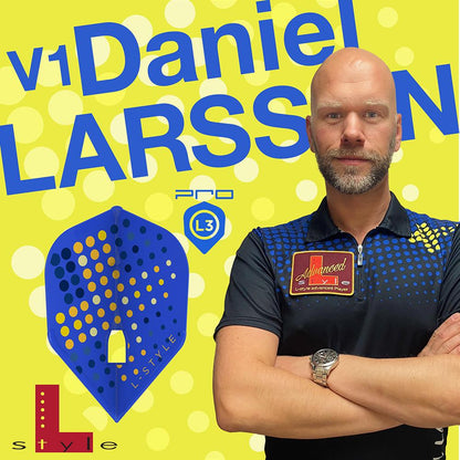 L-stijl Champagne Flight Pro - Daniel Larsson - Vorm