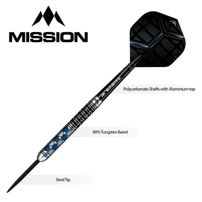Mission Hexon 90% Tungsten Steeldarts