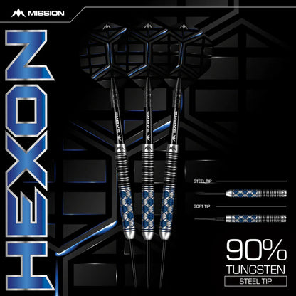Mission Hexon 90% Tungsten Steeldarts