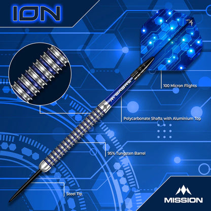 Mission ION 95% Tungsten Steeldarts