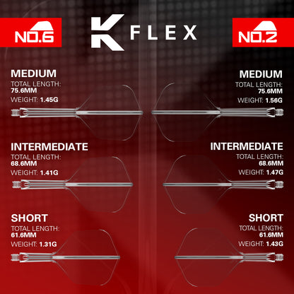 Target K-Flex Flight / Shaft System NO2 - Clear